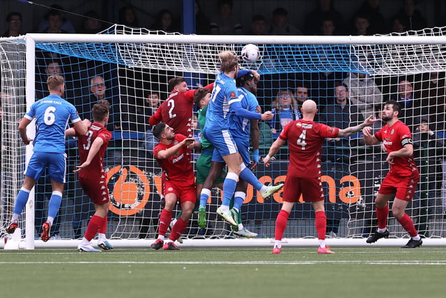 Action from Worthing FC's visit to Tonbridge Angels in National League South