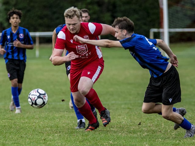 Seaford v Dorking Wanderers B in the SCFL Division 1