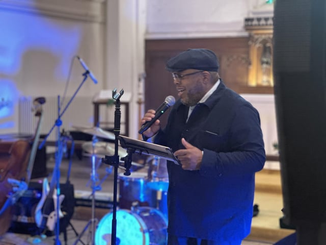 The Medicine Band take centre stage at the Parish Church