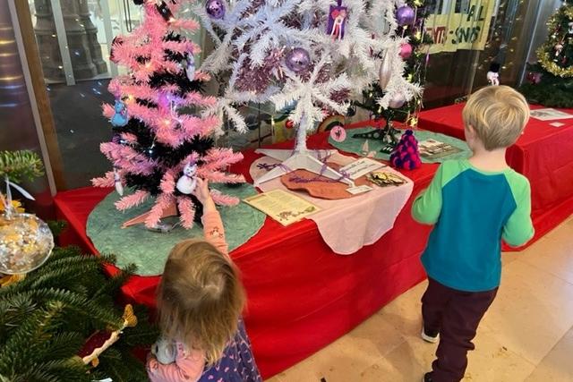 St Clements Church Christmas Tree Festival. Picture by staff.