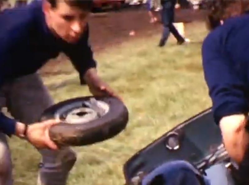 Iain Wilkins is asking for help identifying people in footage of the Mid Sussex Vespa Club in the 1960s