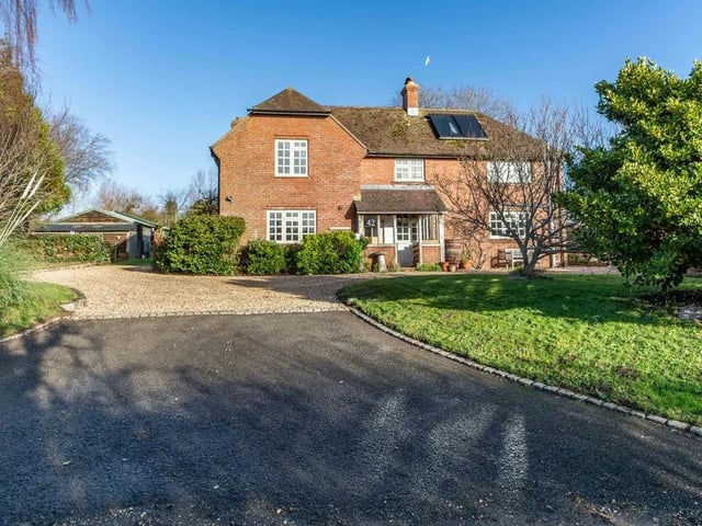 The home is situated on the fringes of Barnham.