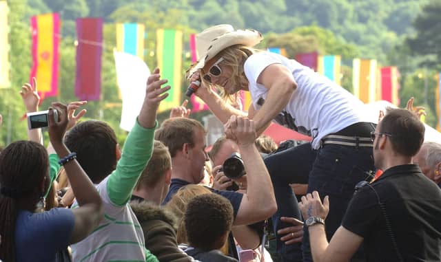 Jon Foreman, lead singer with American rock band Switchfoot