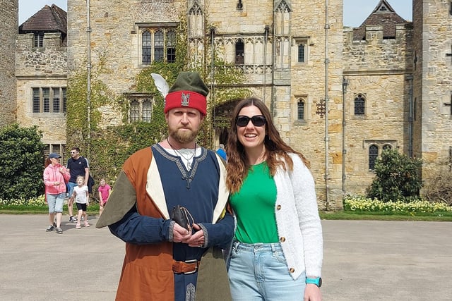 Katherine had a fantastic day at Hever Castle