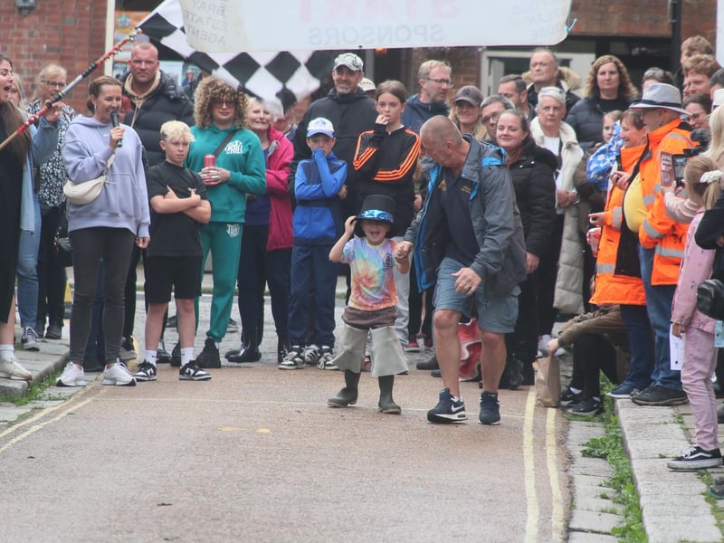 Seaboot Race in Hastings Old Town on July 31 2023. Photo by Roberts Photographic.