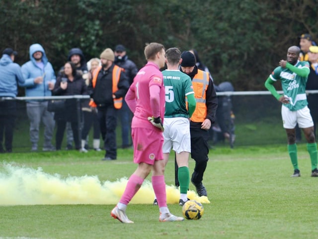 Littlehampton Town take on Ashford United in the Isthmian south east division