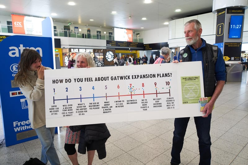 If allowed. the changes would make Gatwick passenger numbers as large as Heathrow’s, increasing carbon emissions by well over one million tonnes a year, with the Government’s Carbon Budget Delivery Plan already in jeopardy.
