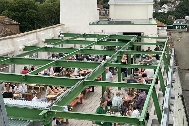 Observer Building rooftop restaurant and bar