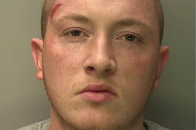Connor Hyland-Whiting has been sentenced in connection with assaulting a man with a machete in Bexhill, Sussex Police have confirmed. Pictures courtesy of Sussex Police