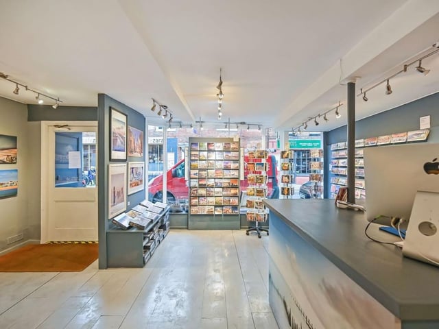 Good sized retail area