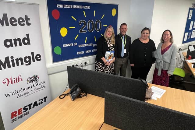 The Minister for Employment, Mims Davies MP, visited the Restart programme in Worthing to learn about progress in supporting local people back into work.