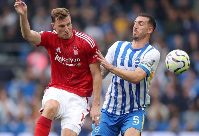 Looked a little slow in comparison to the energetic attacking moments from Nottingham Forest in the first half. In the second half, it was a different story. He was composed on the ball and was able to calm the attacking threats from Forest as they came in the second half.