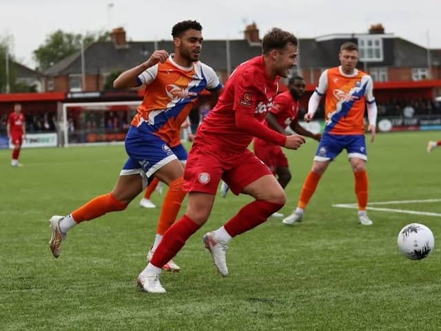 Worthing take the game to Braintree | Picture: Mike Gunn