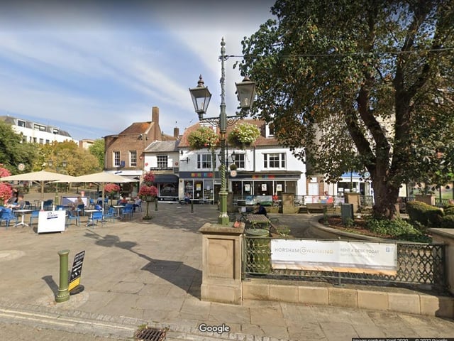 42A Carfax, Horsham RH12 1EQ. 4.5 stars on Trip Advisor. One reviewer called it "irresistible" and another said "highly recommend".