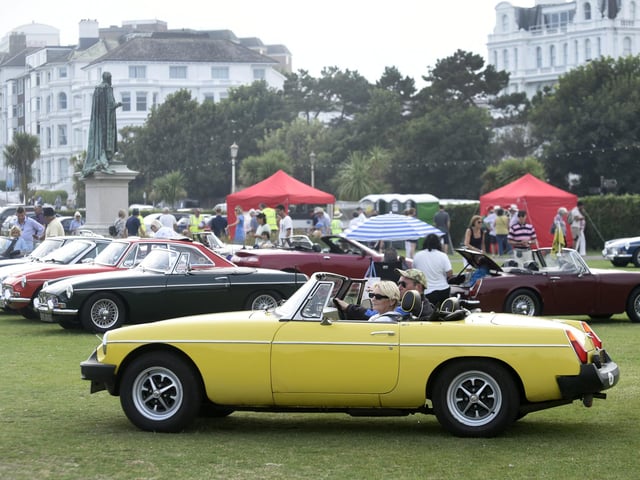 MG owners South Downs Run 2024 (Photo by Jon Rigby)