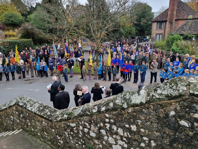 Storrington Remembrance Parade on Sunday, November 10, 2024