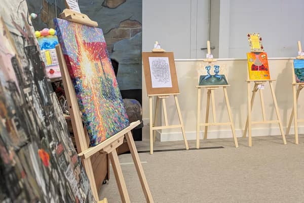 Bognor Makerspace hosted its first art exhibition last weekend, showcasing work by established artists, creative students and complete beginners.