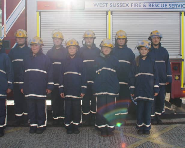 Eleven young people aged 11 to 13 have successfully completed the latest GRIT course run by West Sussex Fire & Rescue Service. Picture: West Sussex Fire and Rescue