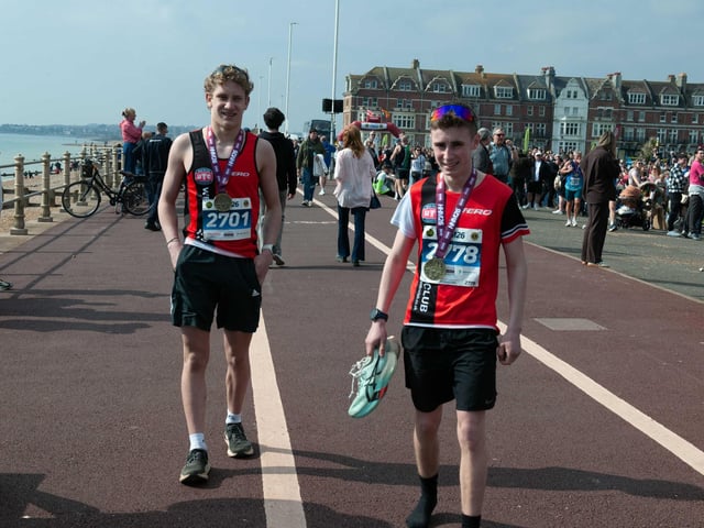 Hastings Half Marathon 2026 - pictures by Frank Copper