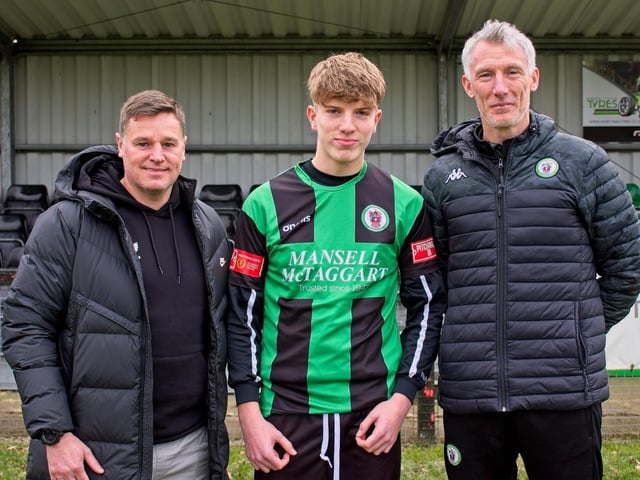 Images from Burgess Hill Town v Lancing, which finished 4-4 in an Isthmian south east thriller