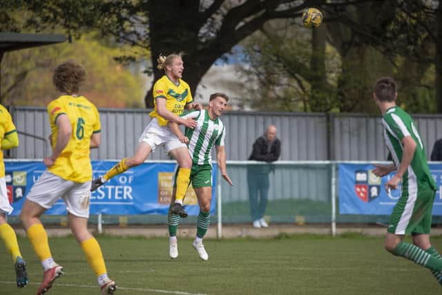 Action from Chichester City's win over Ashford United at Oaklands Park | Picture: Neil Holmes