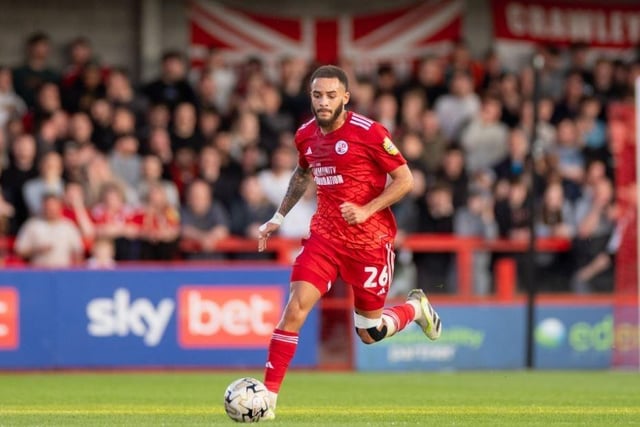 Crawley Town beat MK Dons 3-0 in the first leg of their League Two play-off semi-final at the Broadfield Stadium. Here are Eva Gilbert's pictures from the game.