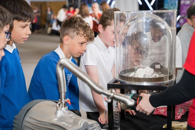 Mid Sussex Science Week inspires primary school pupils to become interested in Science, Technology, Engineering and Maths (STEM). Photo: Alex Rickard Photography