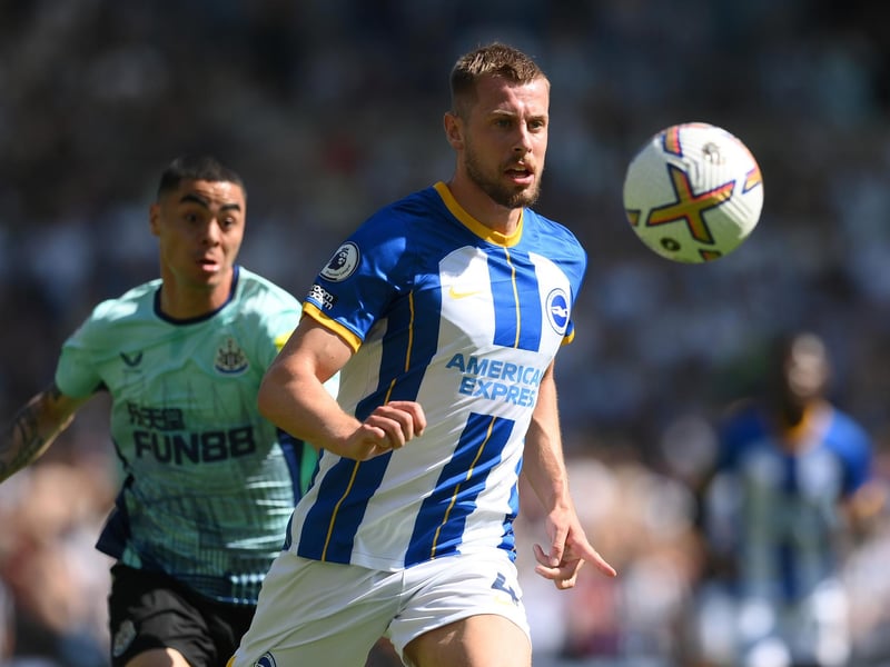 Has, so far, made over 100 appearances in all competitions for Brighton & Hove Albion
