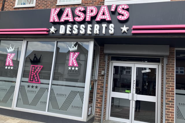 Kaspa's in East Street, Horsham, is rated 4.3 out of five from 238 Google reviews. One person stated: 'Great place for lovely ice creams and milk shakes.'