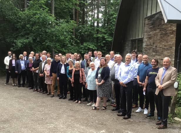 Huw Merriman, MP for Battle and Bexhill, and Sally-Ann Hart, MP for Hastings, hosted the event at the Woodland Centre in Flimwell on Friday, June 10. The meeting heard from representatives of rural industries about the changing needs of the agricultural sector.