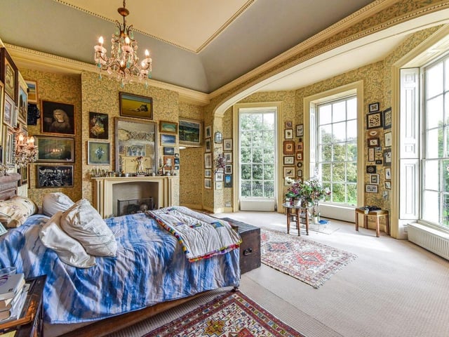 One of three bedrooms in the property