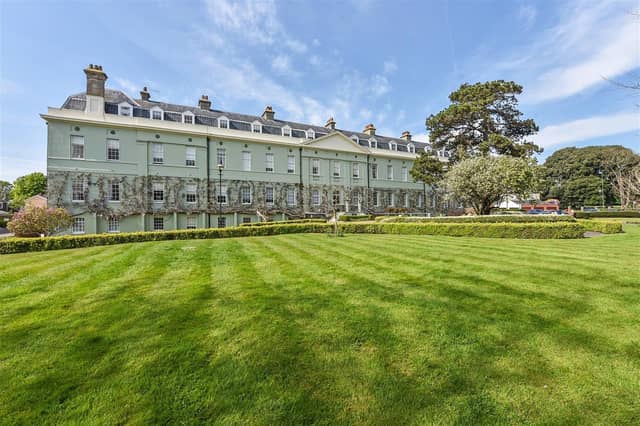 The hospital was first converted into flats in 1995.