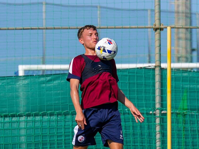 Crawley Town have travelled to the Pinatar Arena, where they previously visited in 2022, for a seven-day warm-weather training camp. Max Anderson