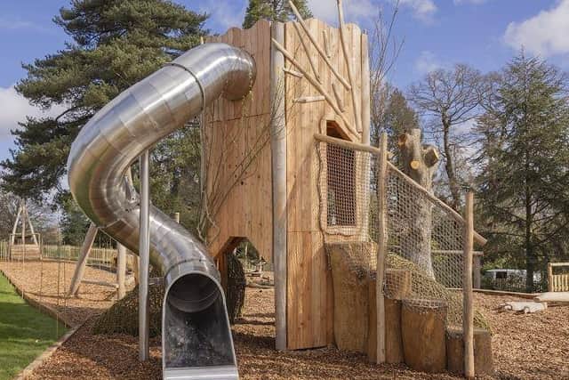 A new children's play park has opened at Leonardslee Gardens, near Horsham