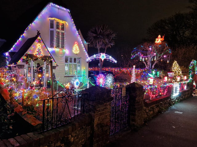 For years, the wonderful display at 2 Offington Avenue has been raising money for St Barnabas House hospice