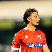 Dylan Morgan has been talking about his recent goals - and the players' desire to start turning results atound | Picture by Kyle Hemsley | CTFC