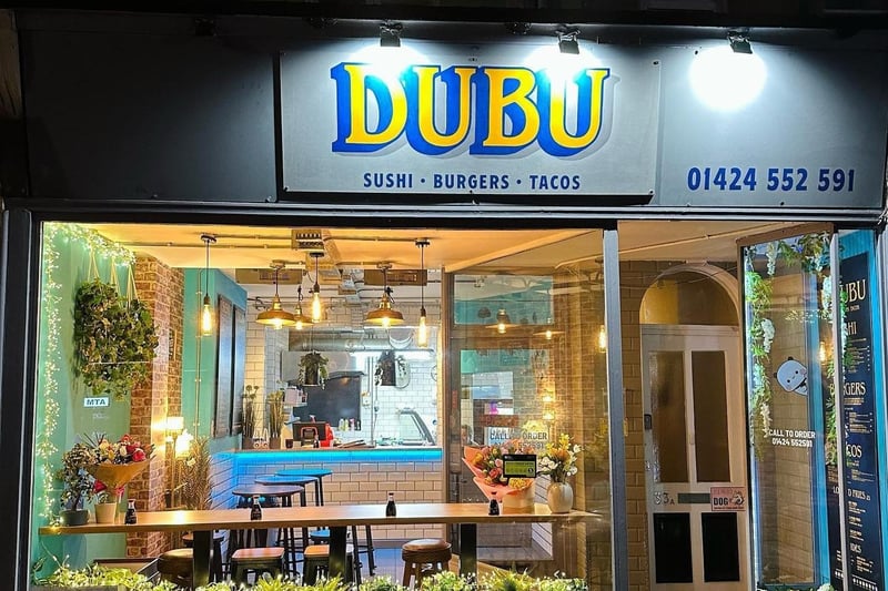 DUBU opens in Bexhill, which serves top quality sushi, burgers and tacos that are homemade.
