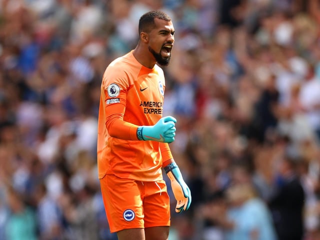 The undisputed number one at Brighton, Robert Sánchez has a reflex rating of 80 as well as diving rating of 78 and a positioning rating of 77