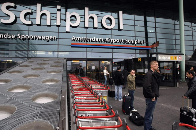 Schipol Airport saw 61 per cent of flights delayed, and 5.2 per cent cancelled. Picture by MARCEL ANTONISSE/AFP via Getty Images