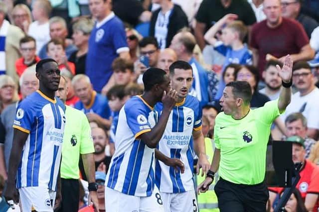 Brighton and Hove Albion see another VAR call go against them this season in the Premier League