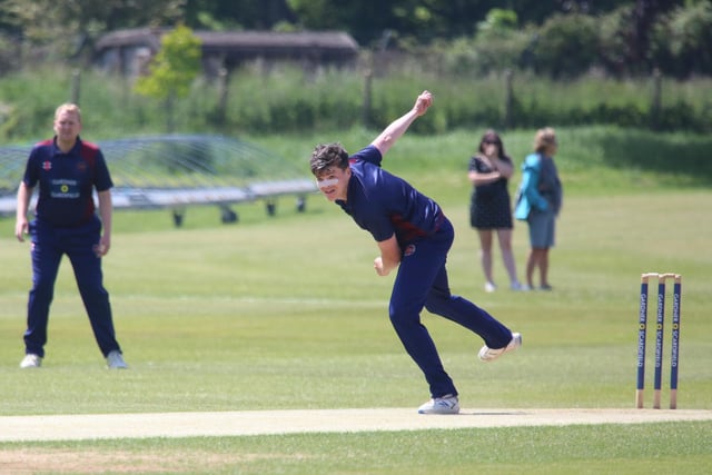 Action from Horsham CC's thrilling last-ball victory over local rivals Roffey CC