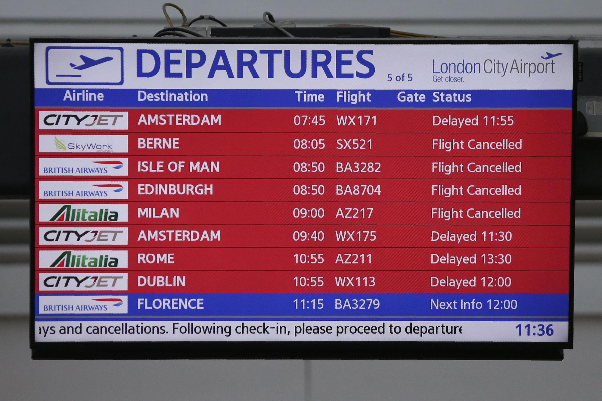 Gatwick Airport was among the worst in the UK for flight delays, an investigation has found. You can view the full list of the worst UK airports for flight delays in the gallery below