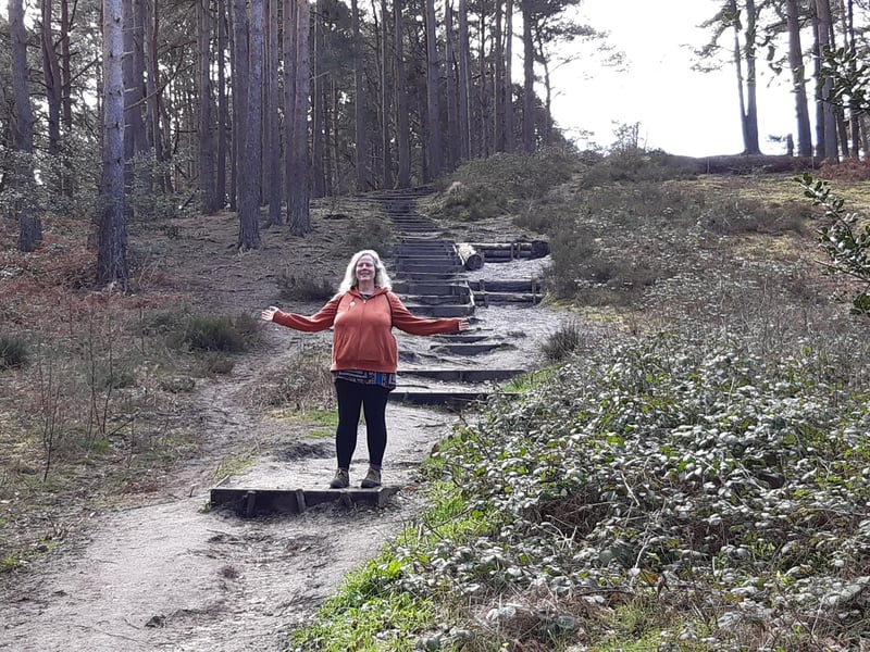 Enjoy Sullington Warren before finding the 'dragon' by the River Stor