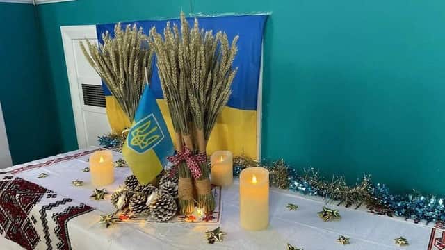 A support group for Ukrainian refugees based in Shoreham is helping families has come together to celebrate their traditional Christmas.