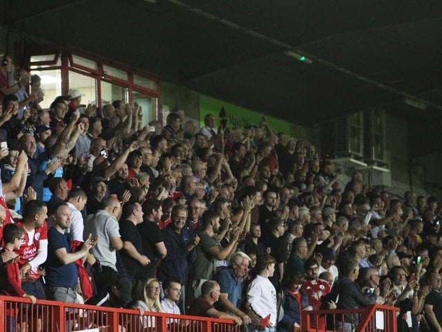 Crawley Town 2, Fulham 0 - Carabao Cup. Pictures by Cory Pickford