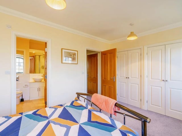 One of the property's four bedrooms