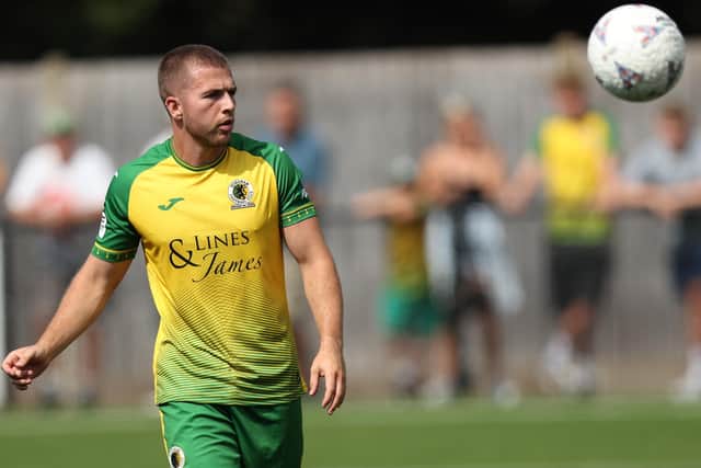 Harvey Sparks made his 350th Horsham appearance in the win at Braintree Town. Picture by Natalie Mayhew/ButterflyFootball