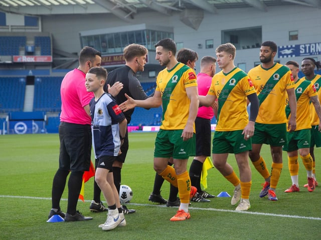 Horsham FC are champions of Sussex again after their last-gasp Sussex Transport Senior Cup final win over Littlehampton Town.