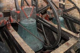 Some of the bells in All Saints' Church, Eastbourne