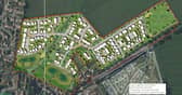 An Illustrative layout of the potential development. Image credit: Richborough